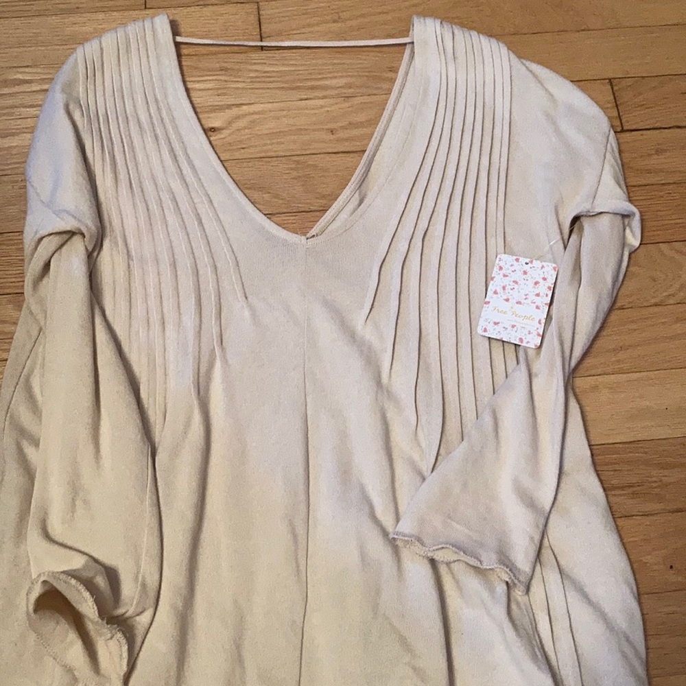 Free People Cream Maxi Dress - Picture 3 of 6